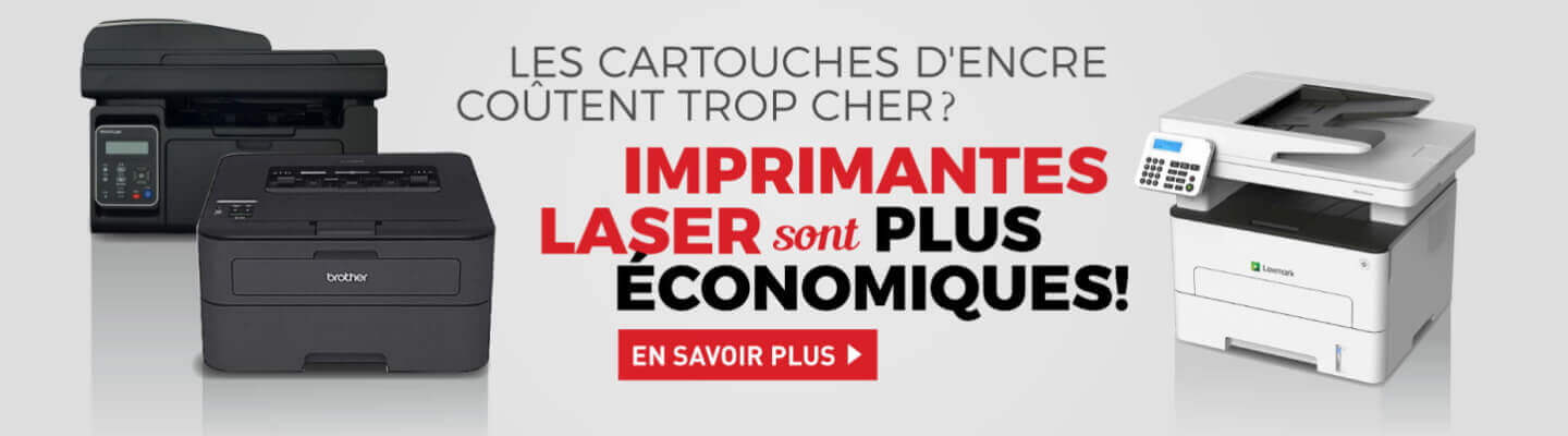 Les Imprimantes Laser sont plus économiques